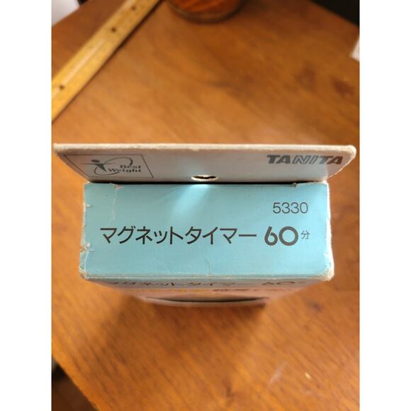 Vintage NOS Tanita 5330 - 60 Minute Dial Manual Kitchen Timer - Made in Japan - Picture 4 of 12